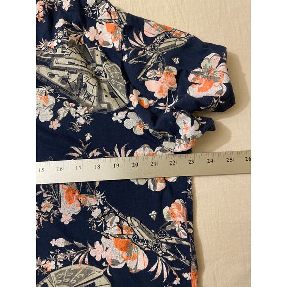 Star Wars Mad Engine Mens Size XL T Shirt‎ Floral Blue - Picture 6 of 7
